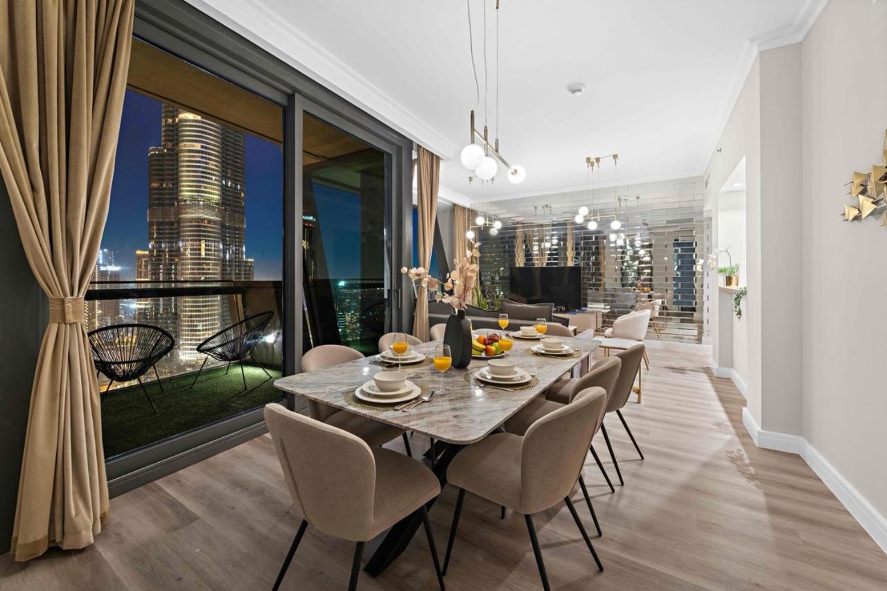 First Class 3br With Full Burj Khalifa And Fountain View Apartment *