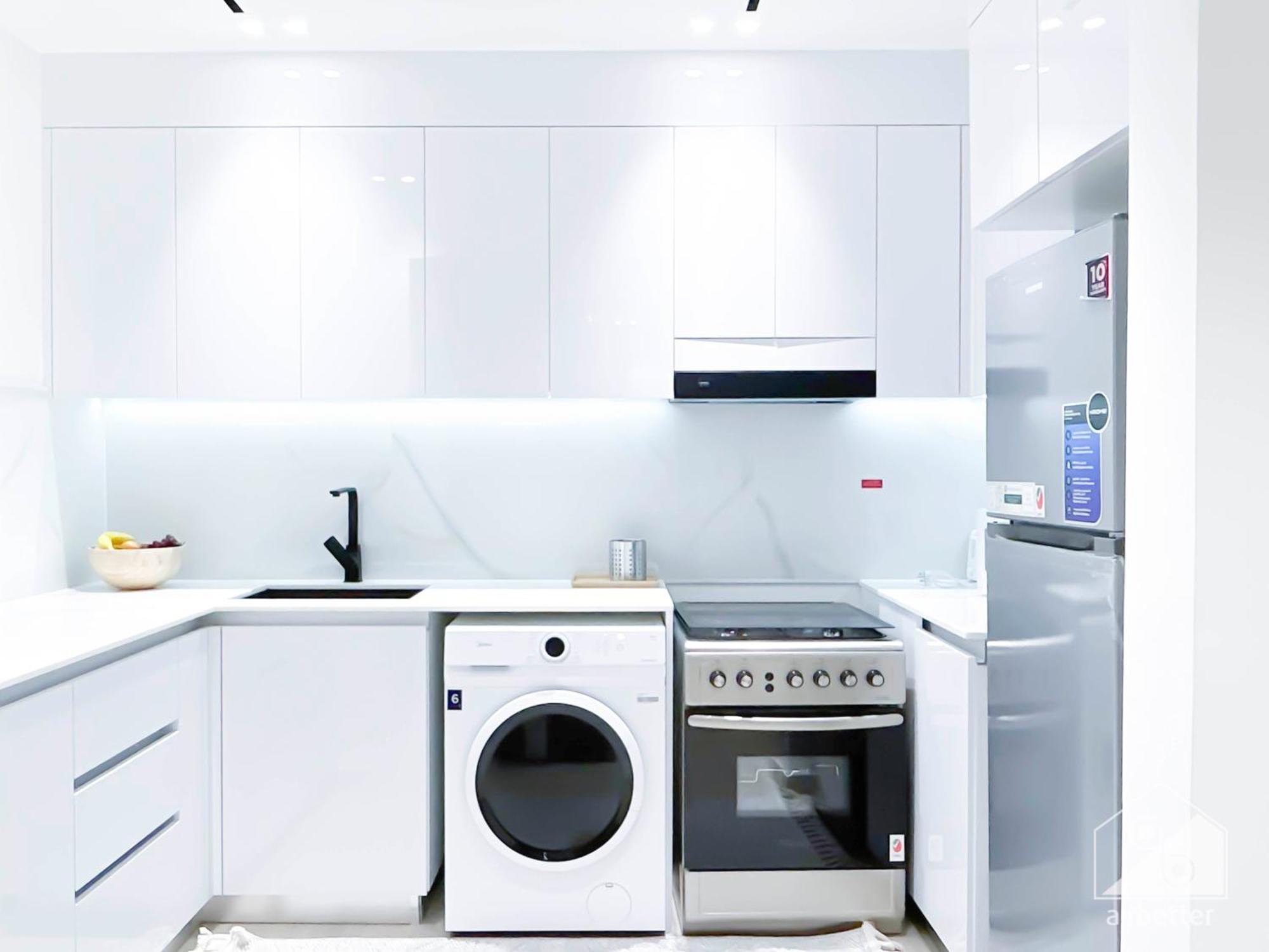 Apartment Chic 1-br & Balcony In Binghatti Heights *