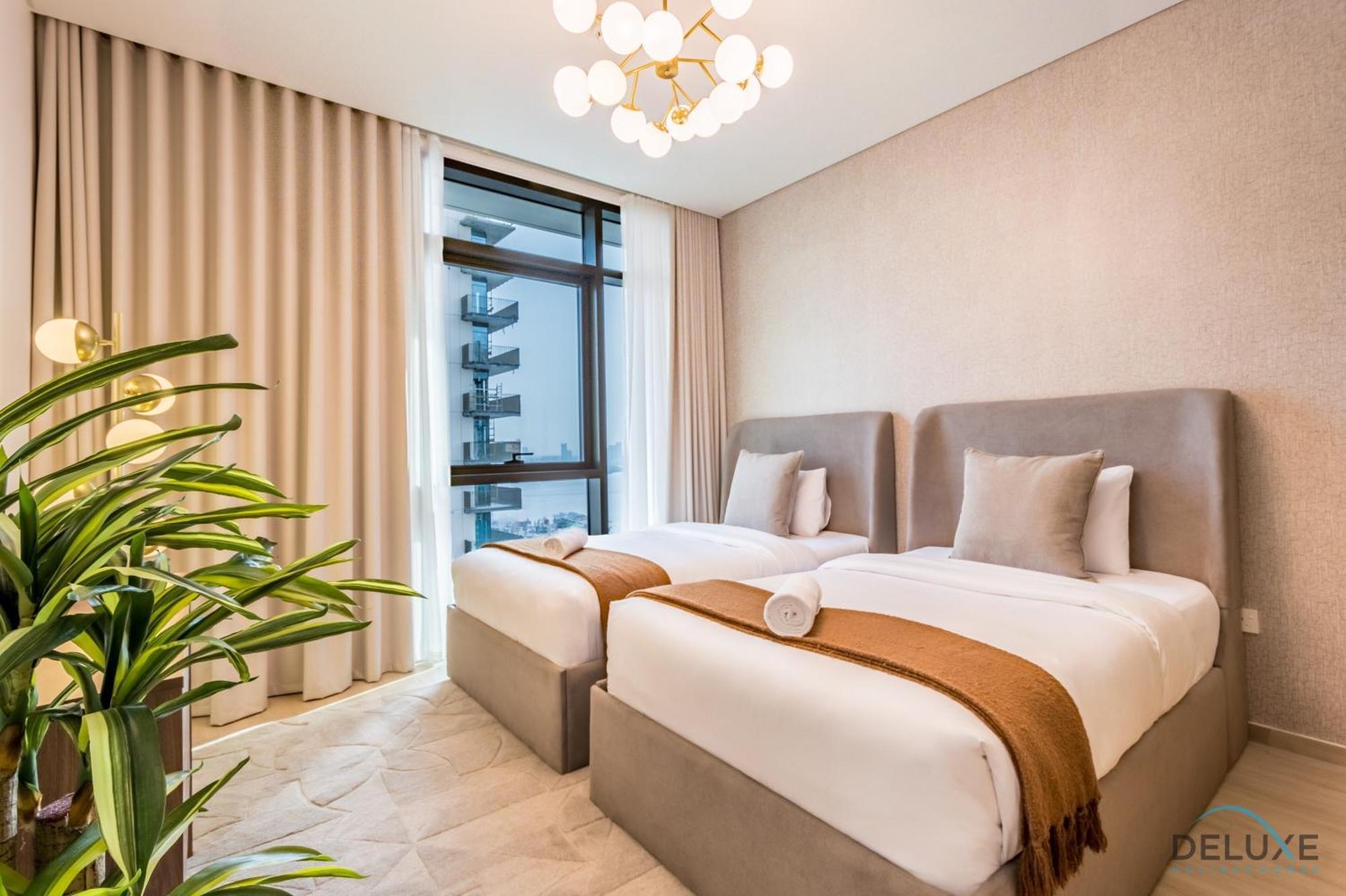 Exquisite 3br With Assistant At Palace Residences Creek Harbour By Deluxe Homes Dubai