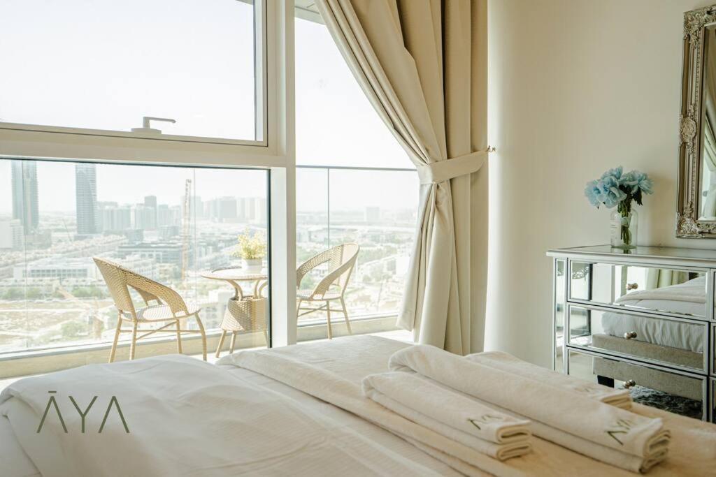 Elegant 1br Retreat With Rooftop Pool In Jvc Apartment *