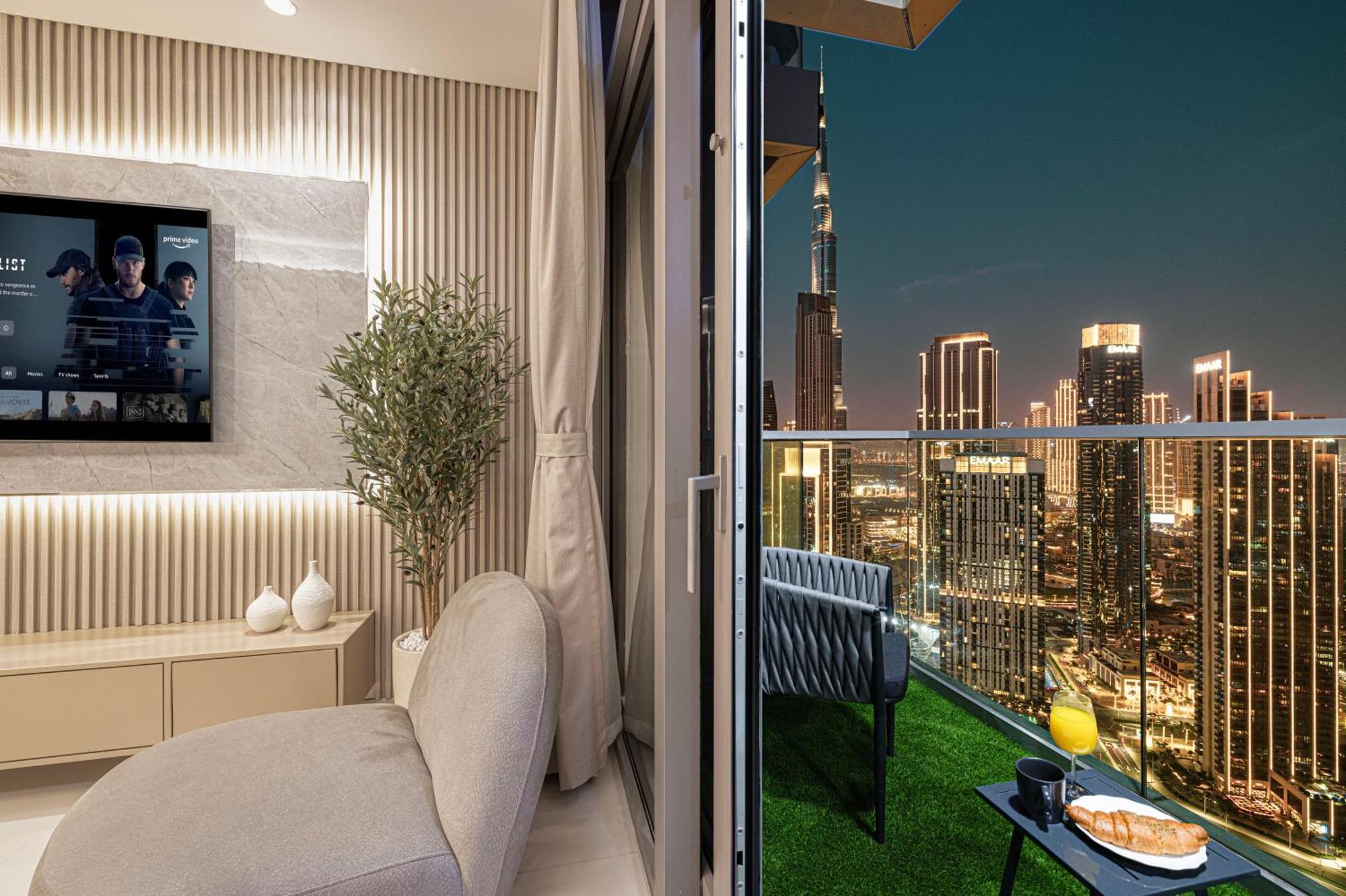 Apartment 64th Floor Highest Downtown Infinity Pool Burj Khalifa View