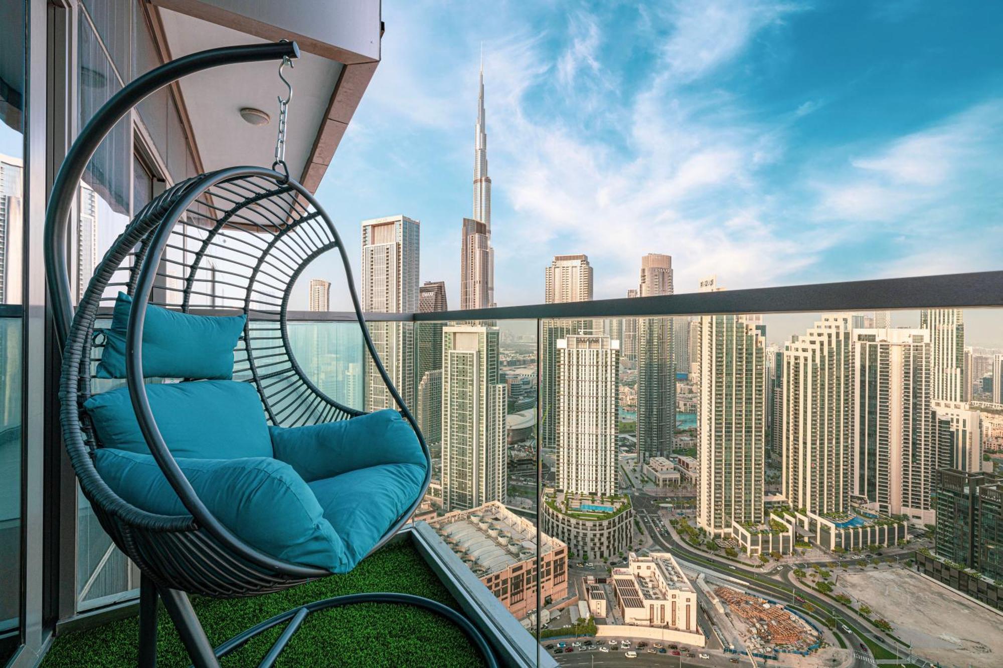 Apartment 64th Floor Highest Downtown Infinity Pool Burj Khalifa View *