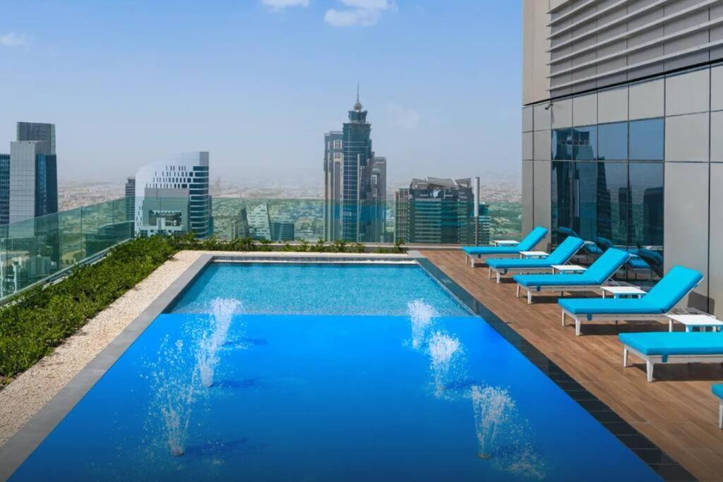 Apartment 64th Floor Highest Downtown Infinity Pool Burj Khalifa View Dubai
