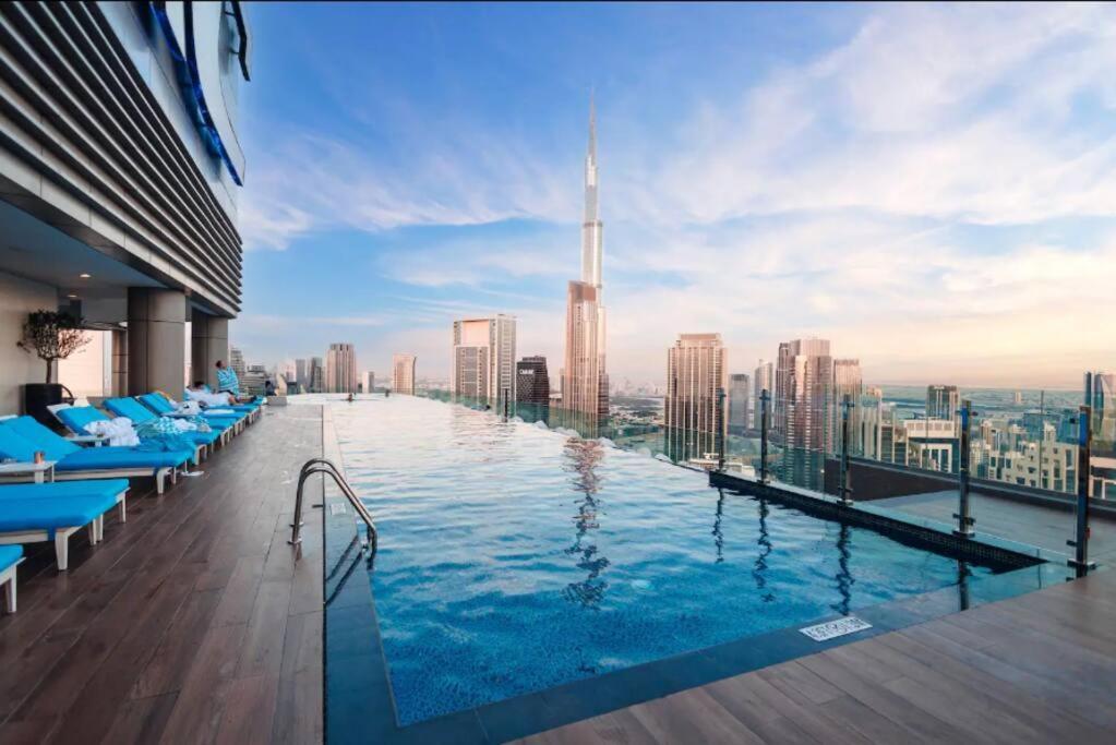 Apartment 64th Floor Highest Downtown Infinity Pool Burj Khalifa View