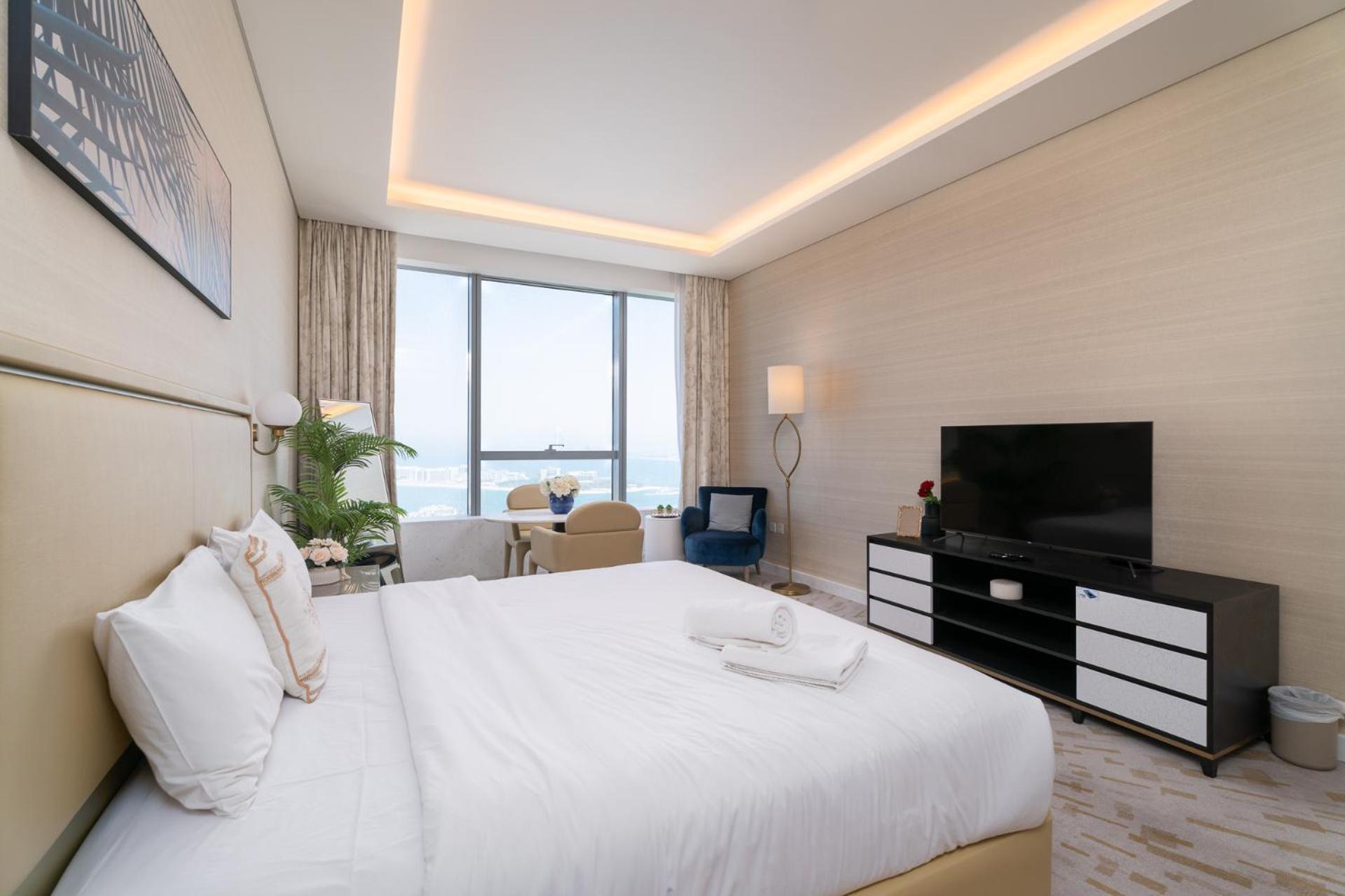 Apartment Nasma Luxury - Sea-view In Palm Tower With Full Amenities