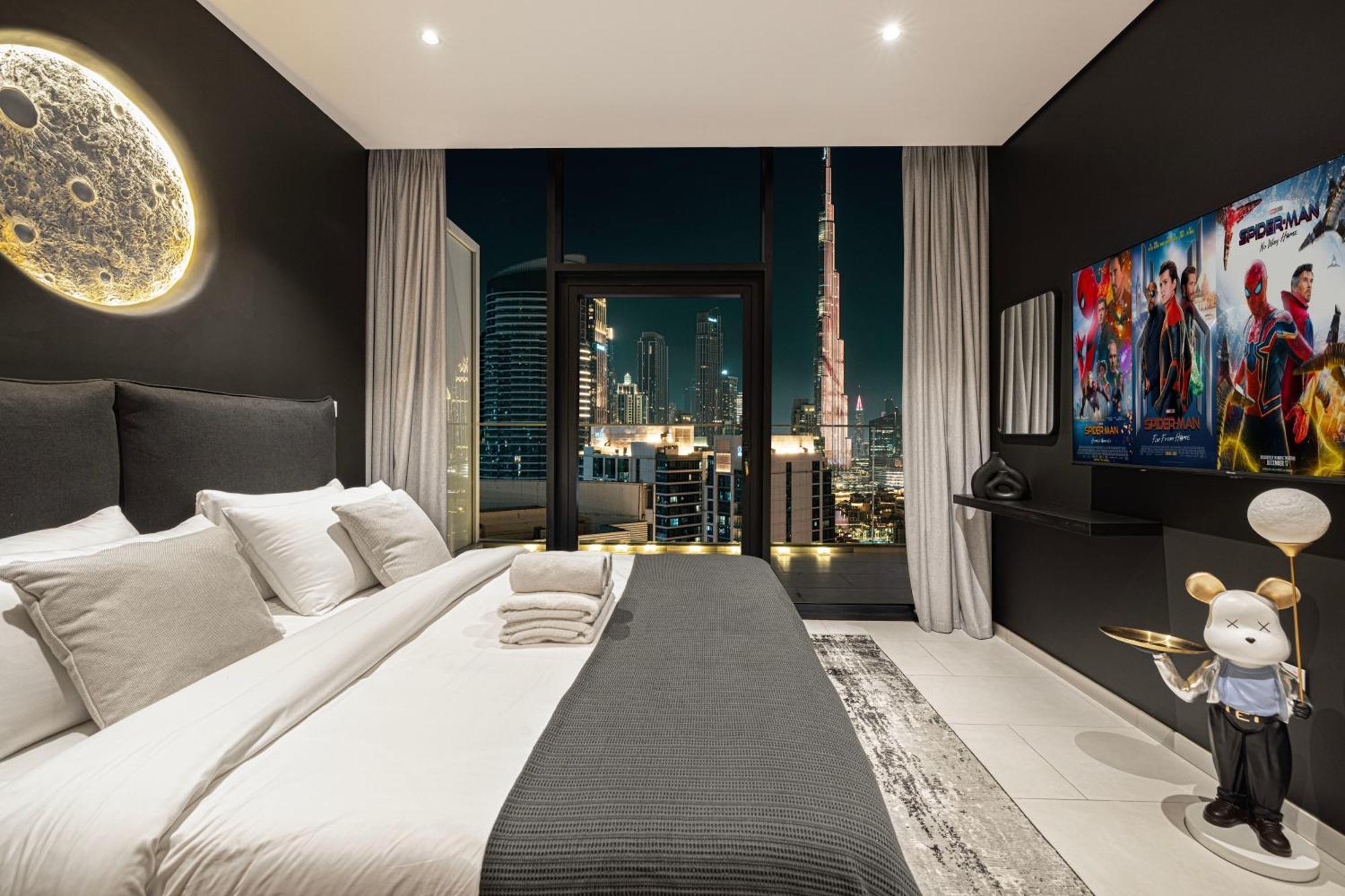2br Burj Khalifa View, Table Game & Arcade- 26thfl Apartment *