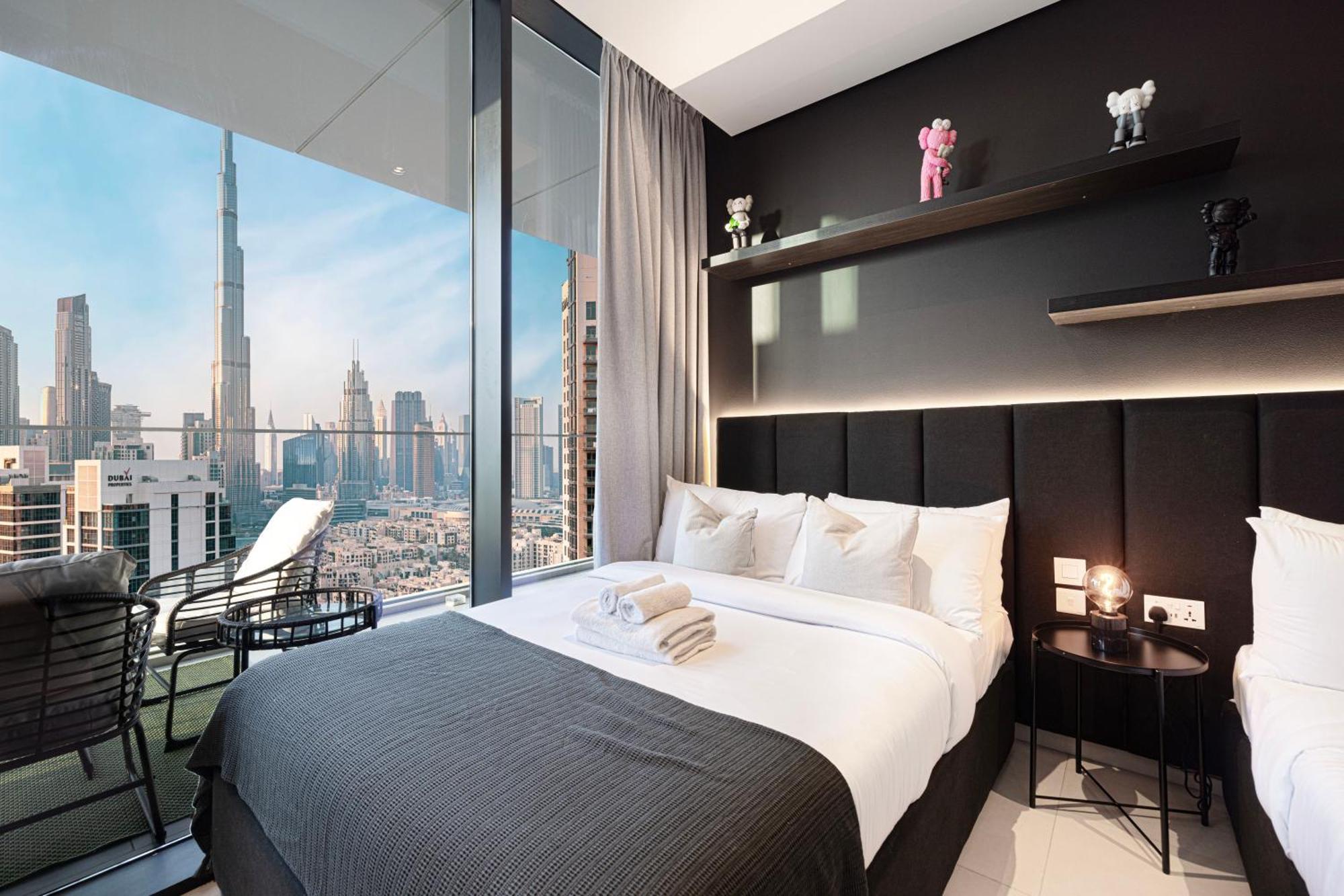 2br Burj Khalifa View, Table Game & Arcade- 26thfl Apartment