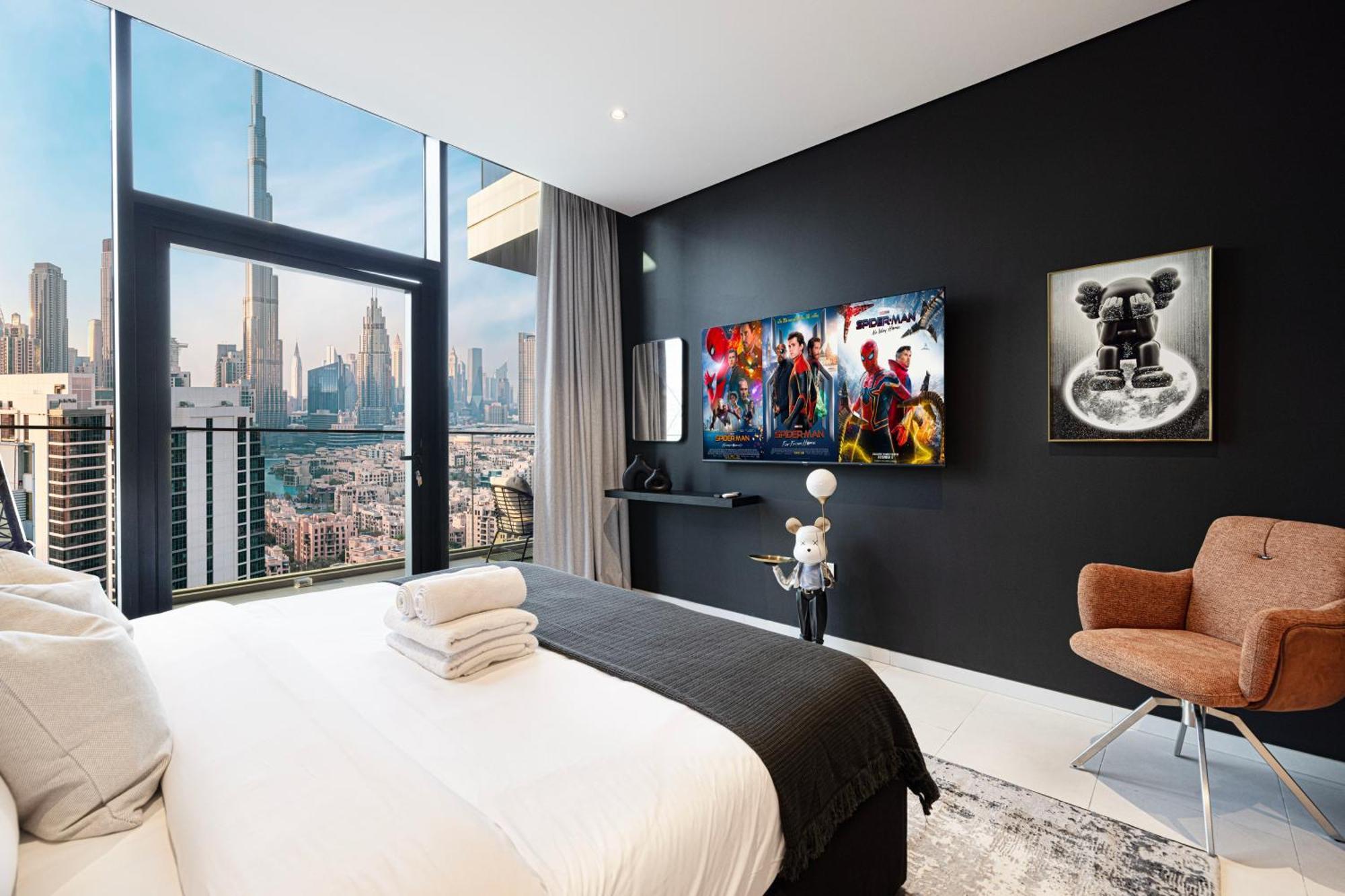 2br Burj Khalifa View, Table Game & Arcade- 26thfl Dubai