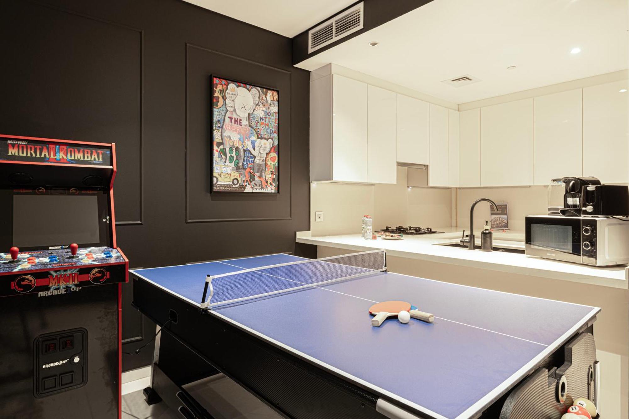 Apartment 2br Burj Khalifa View, Table Game & Arcade- 26thfl