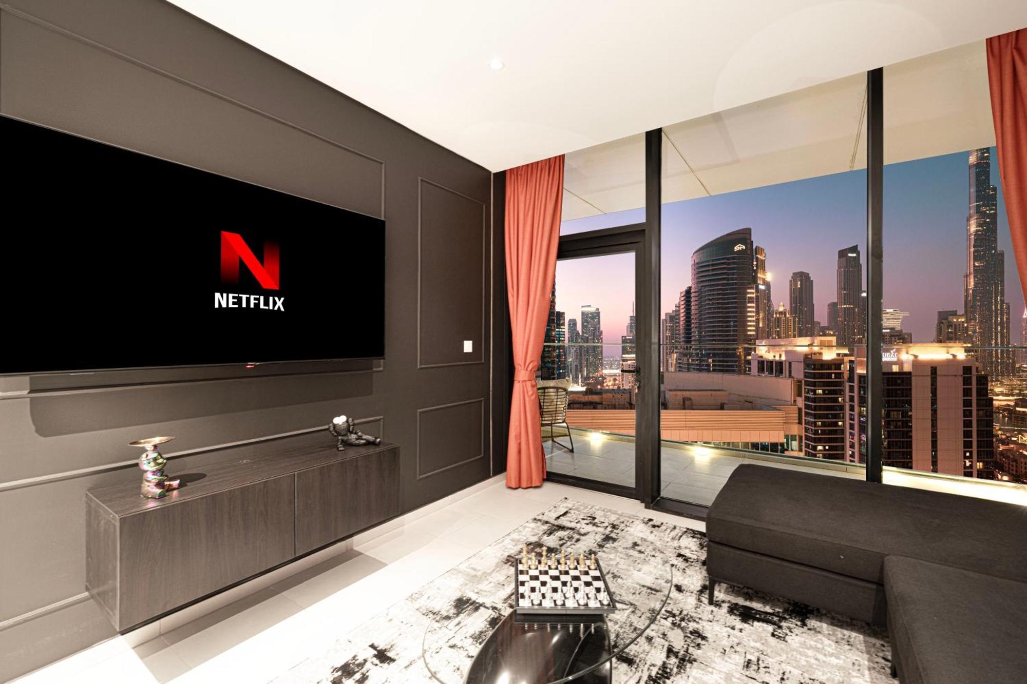 Apartment 2br Burj Khalifa View, Table Game & Arcade- 26thfl Dubai
