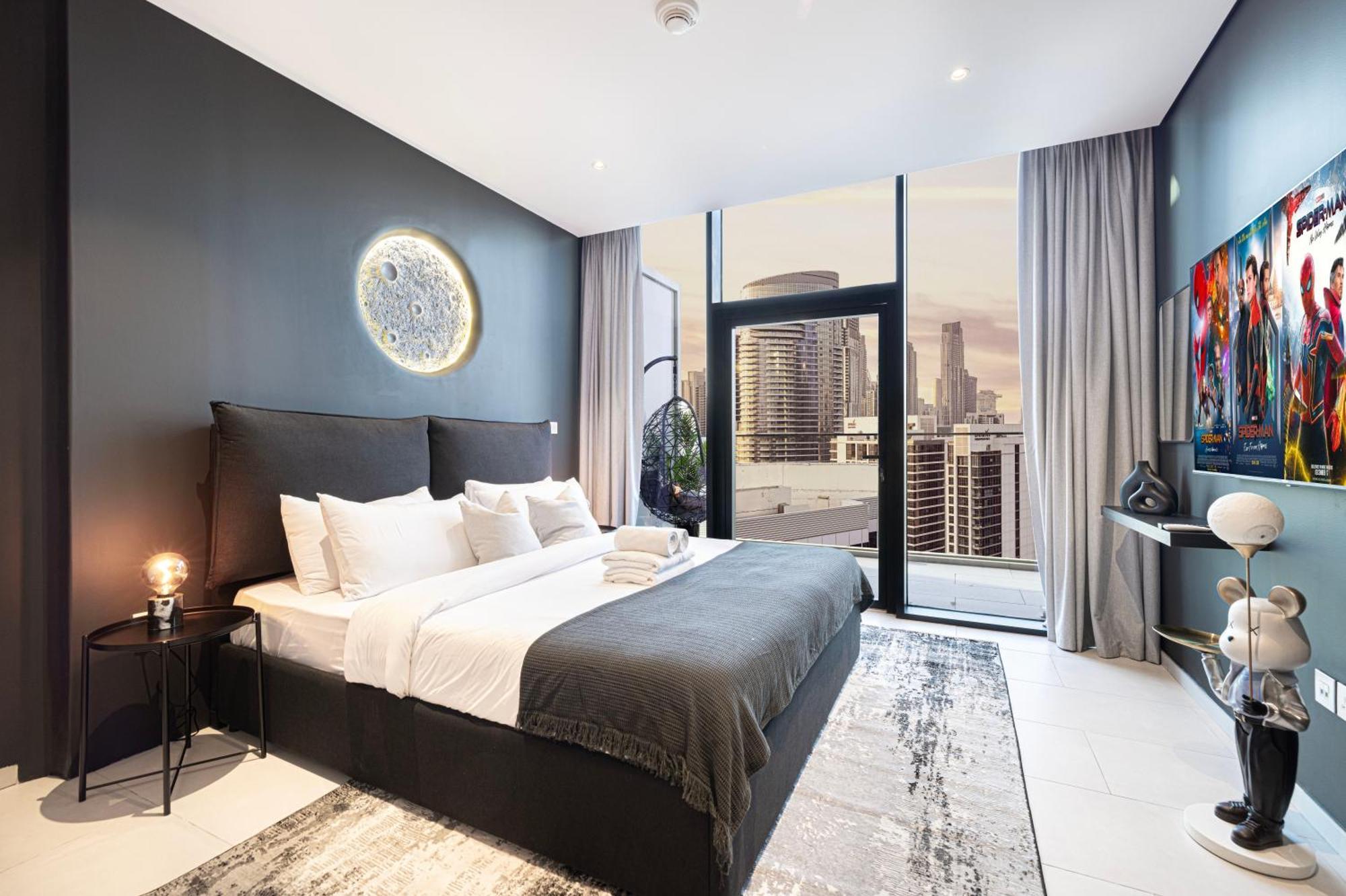 Apartment 2br Burj Khalifa View, Table Game & Arcade- 26thfl *