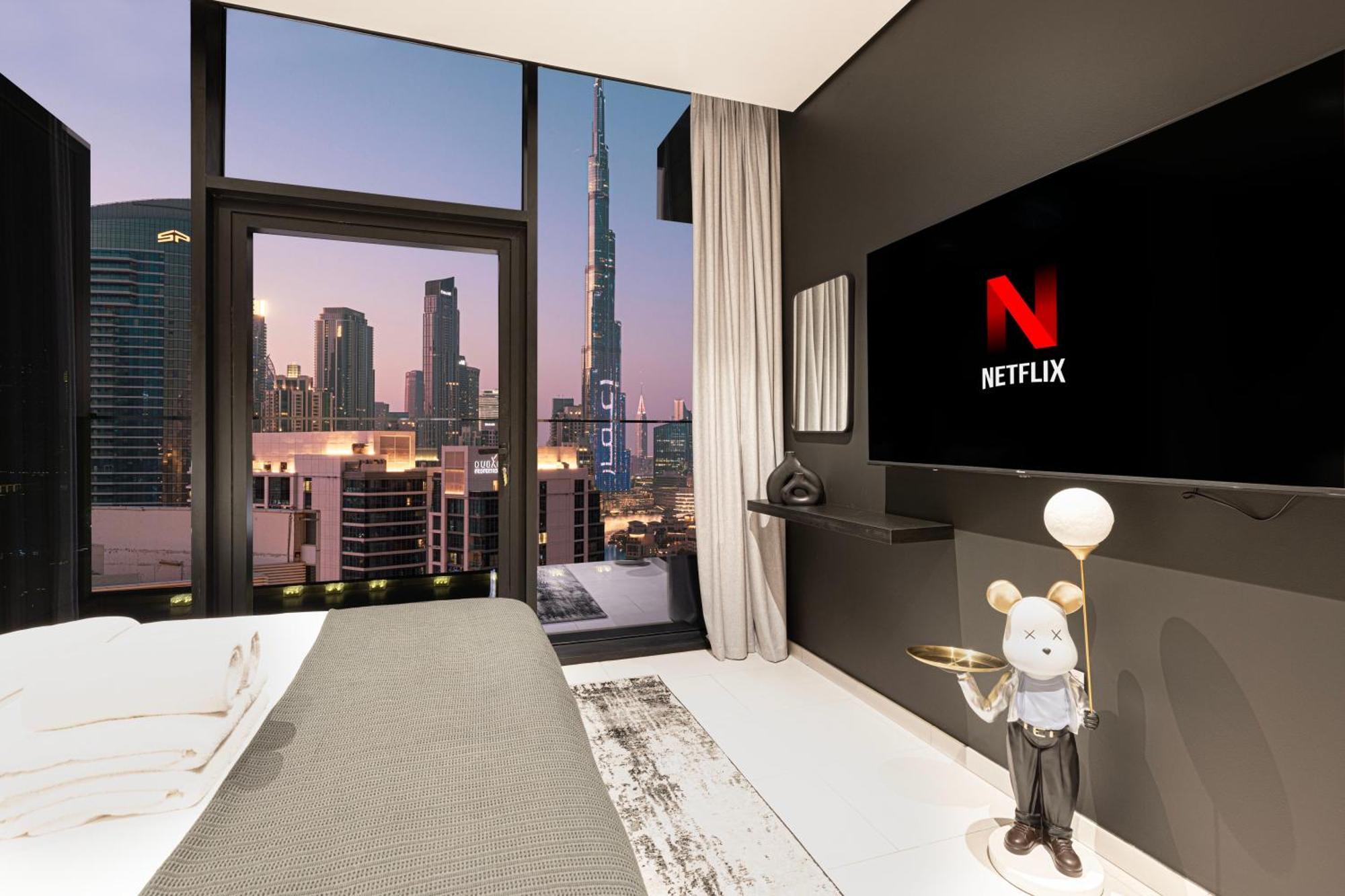 2br Burj Khalifa View, Table Game & Arcade- 26thfl Apartment Dubai