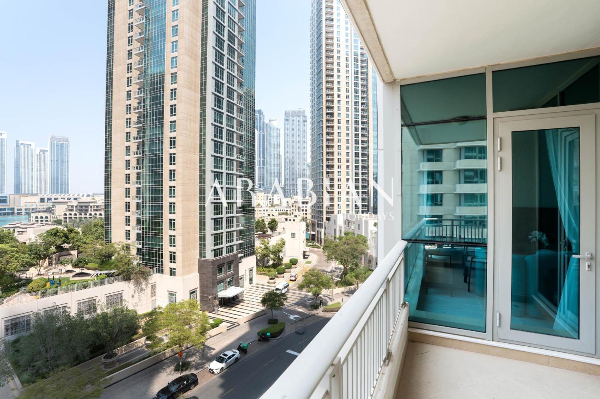 Full Burj View - Stunning 2br In Downtown Apartment