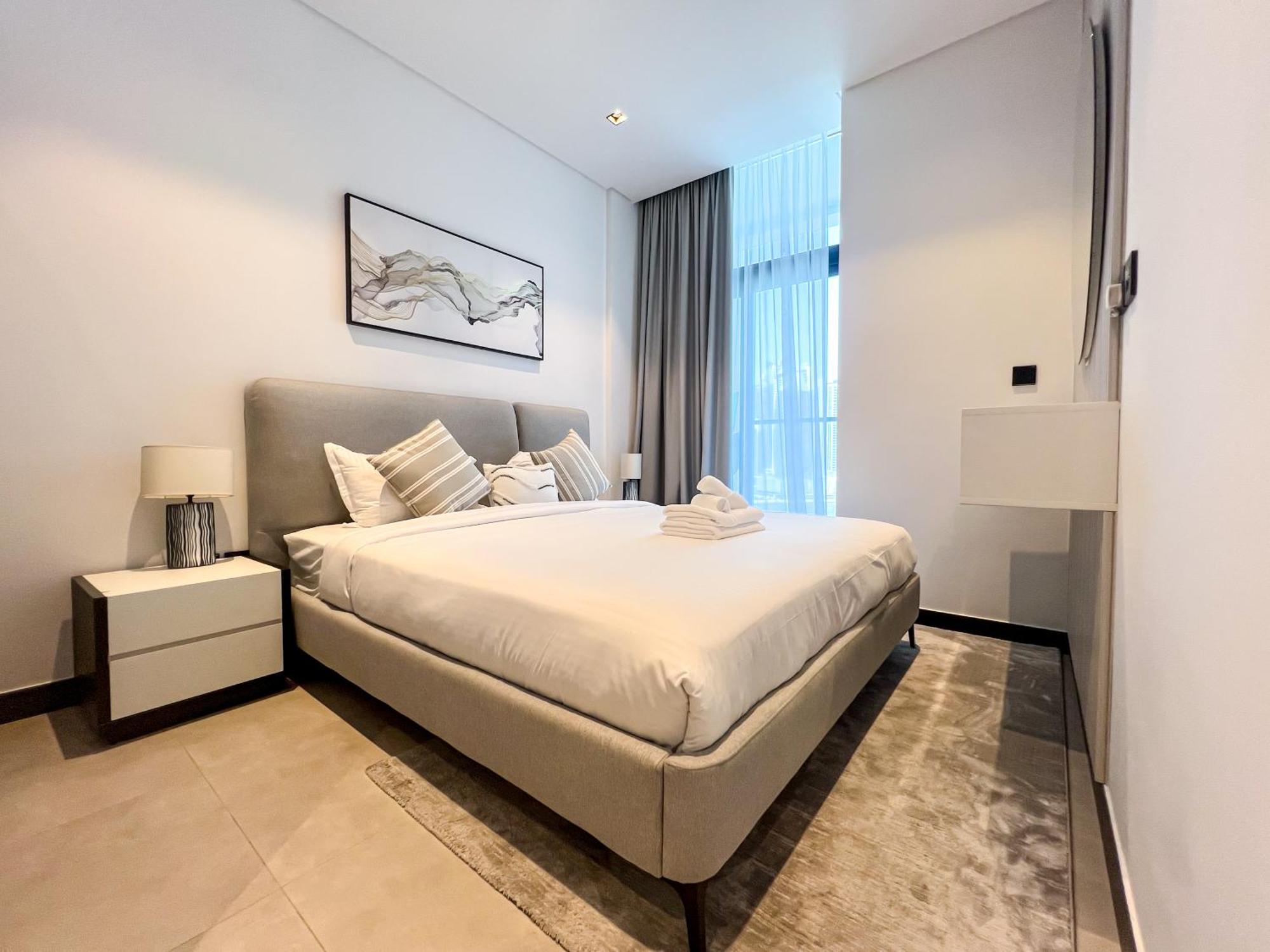 Apartment Chic 1-bedroom With Epic Burj Khalifa Views