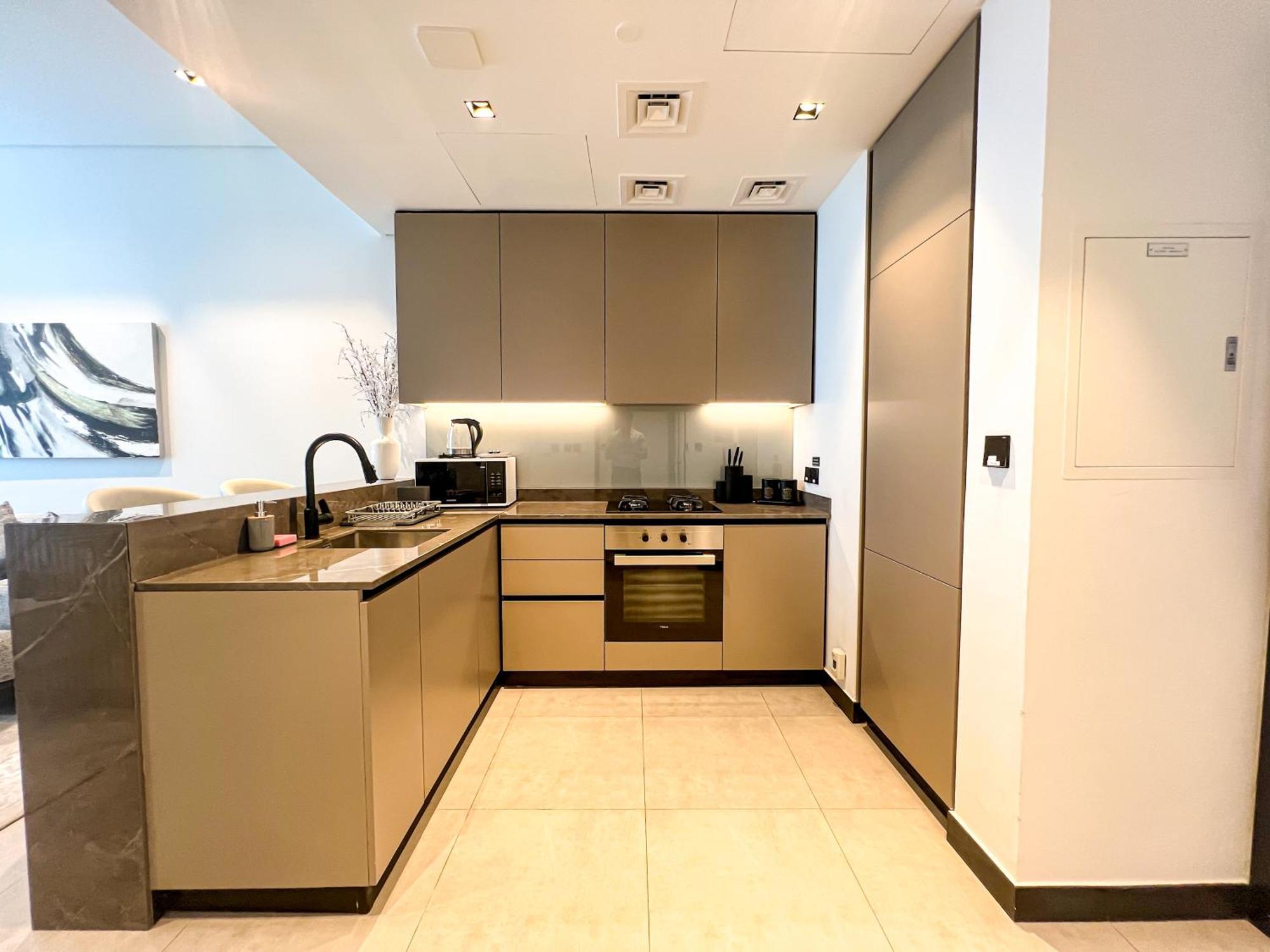 Apartment Chic 1-bedroom With Epic Burj Khalifa Views