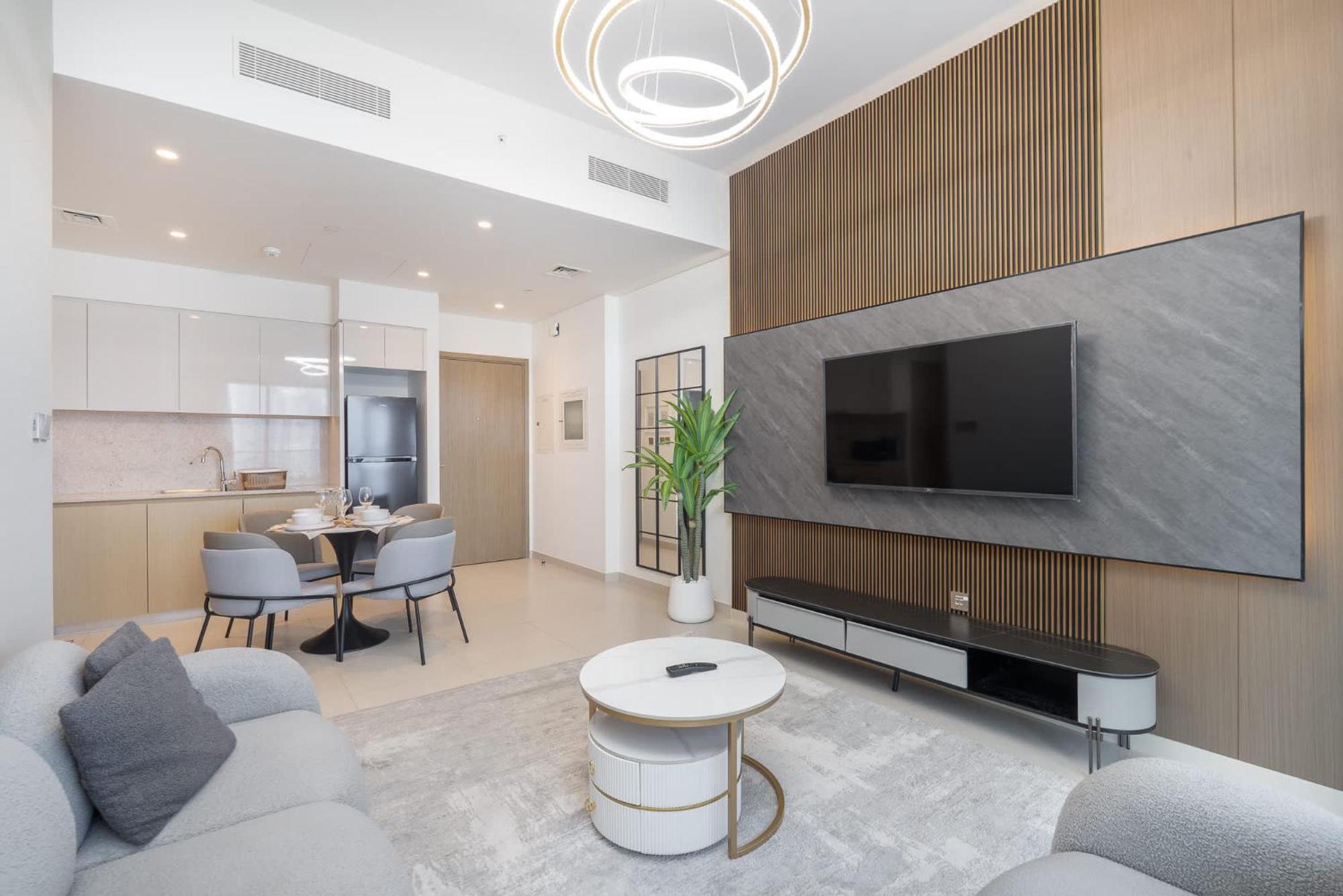 Apartment Modern Comfort And Stylish 1-bedroom In Downtown That Sleeps 2