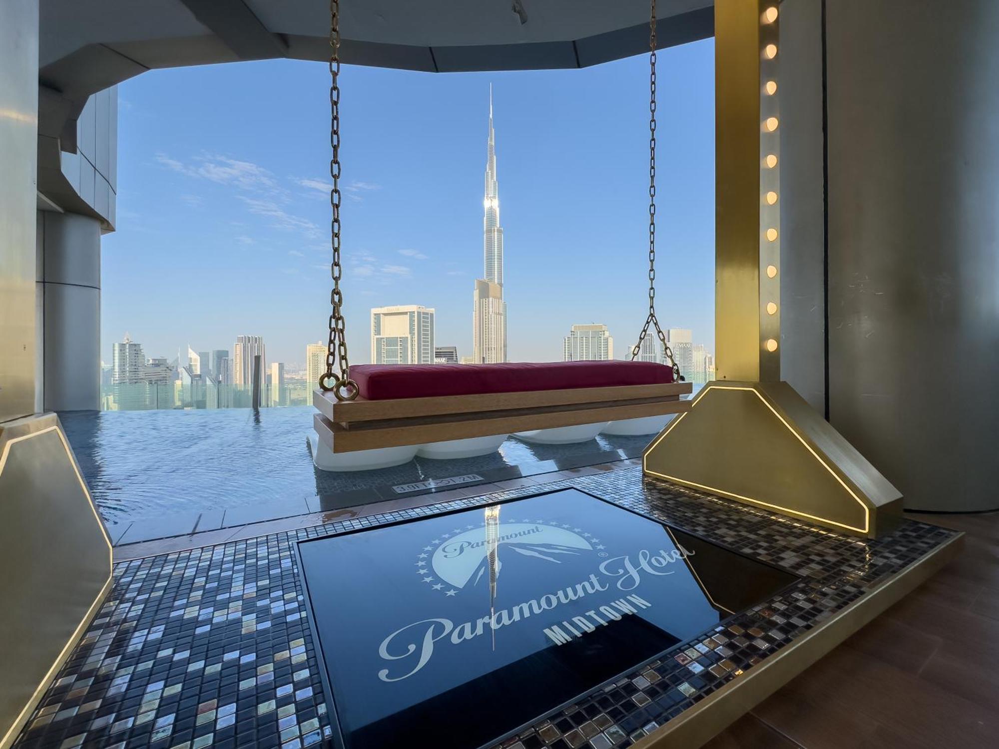 Apartment Pool In The Clouds With Burj Khalifa View, 2br In Paramount Midtown *