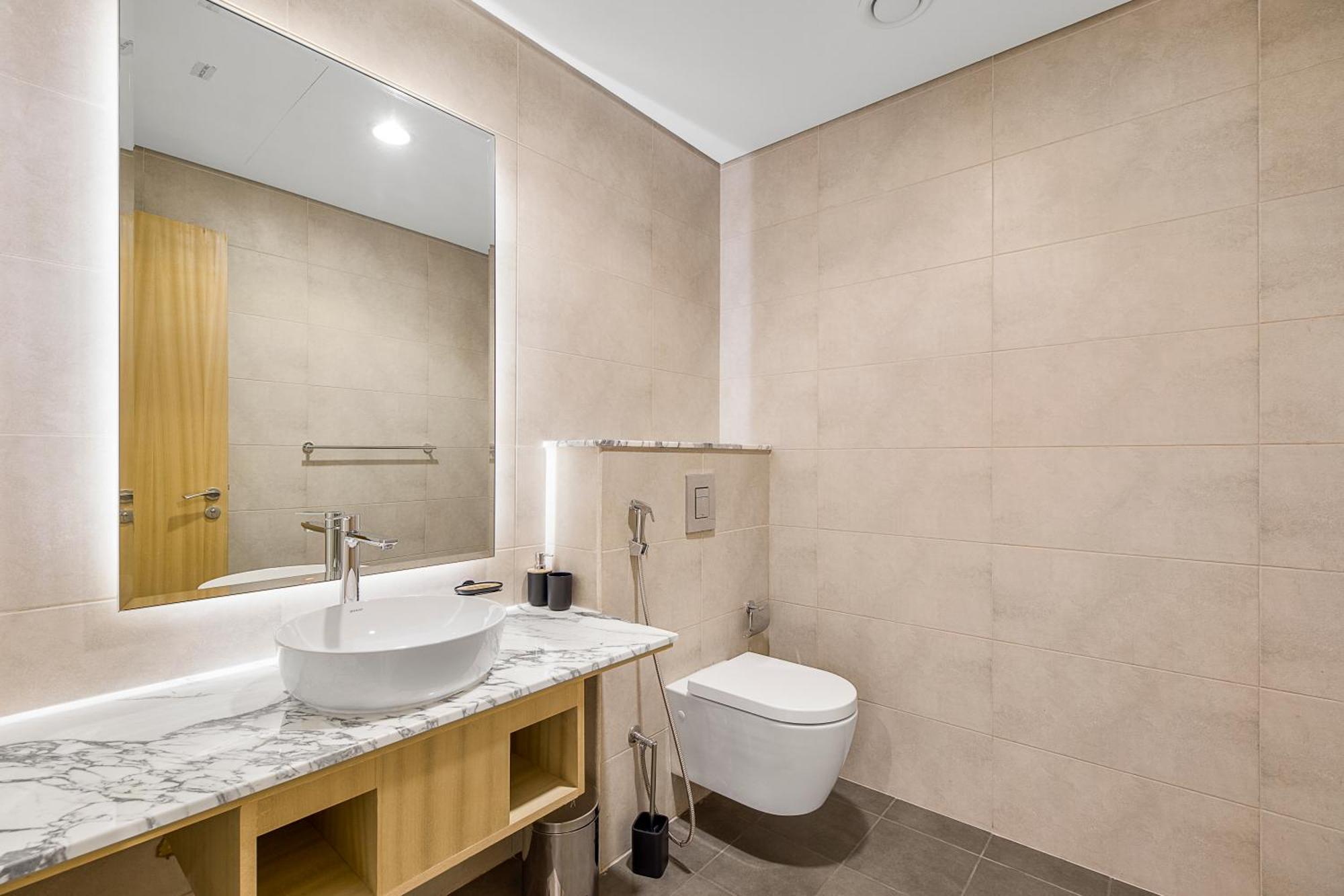 Pool In The Clouds With Burj Khalifa View, 2br In Paramount Midtown Apartment Dubai