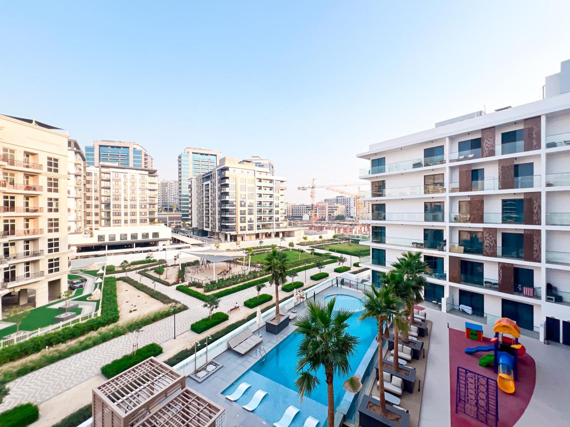 Stylish 1-bedroom Retreat In Prime Gardens , Arjan Apartment Dubai