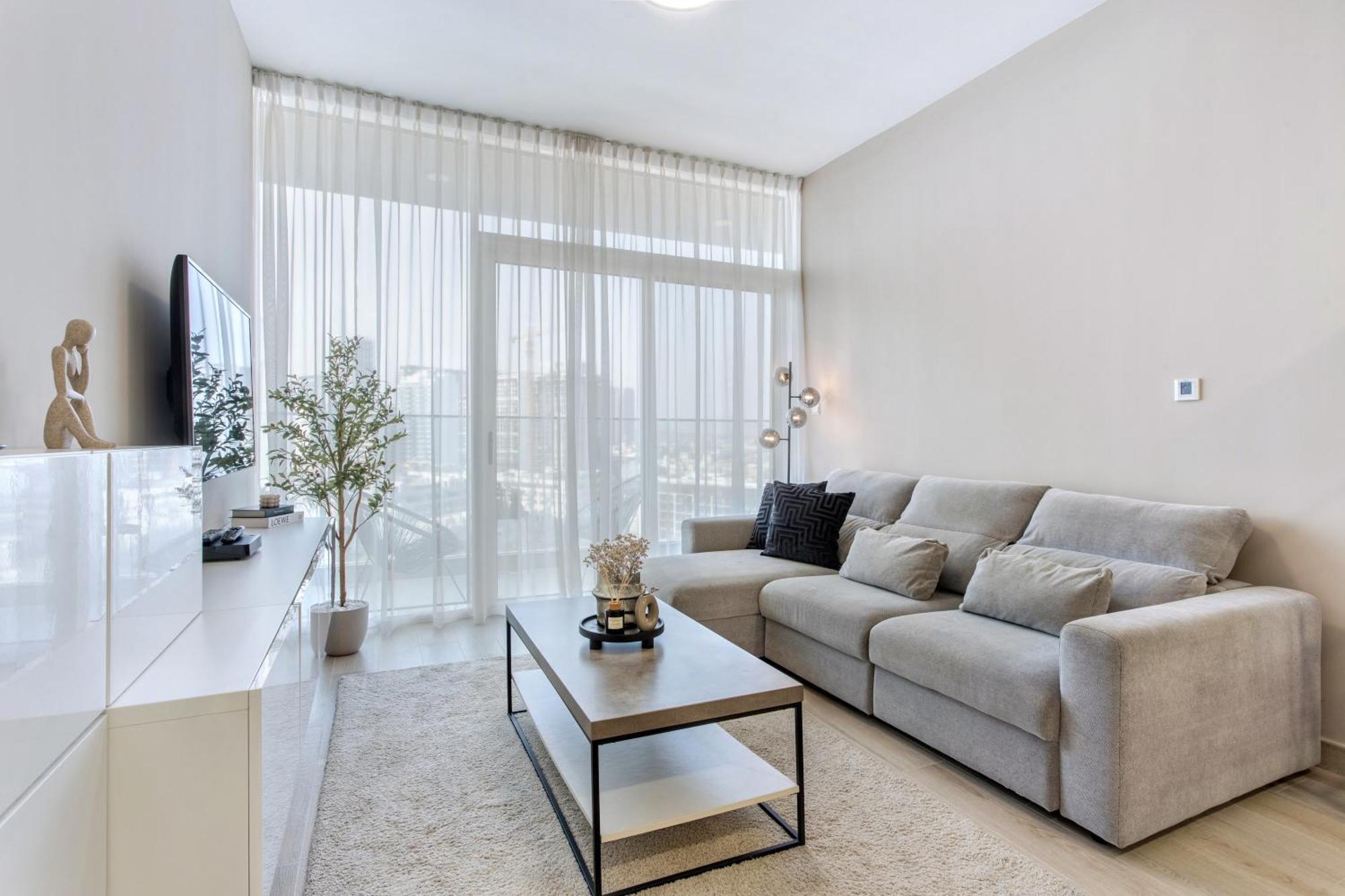 Apartment Skyline Serenity At Bloom Heights 1br City-view Dubai
