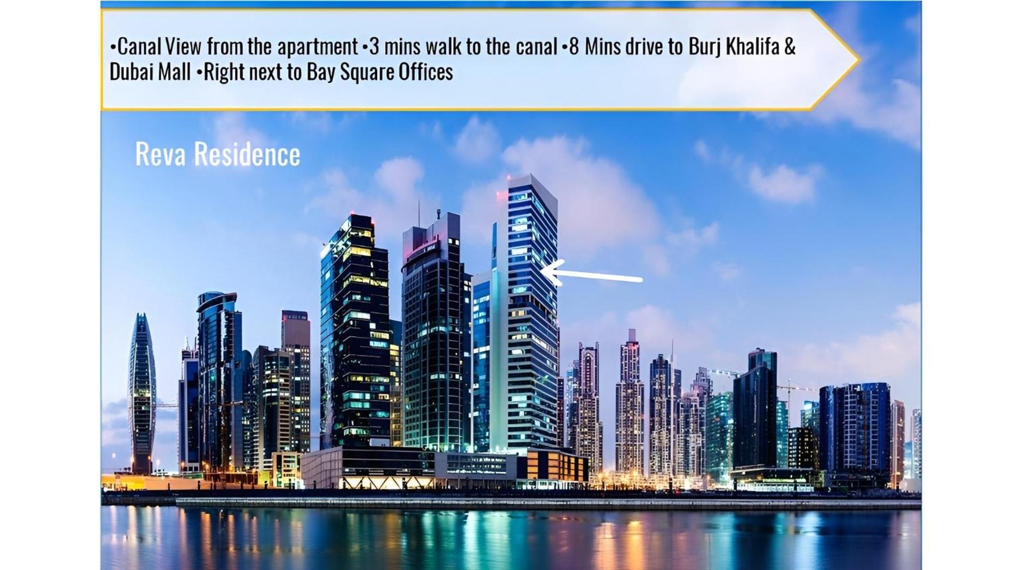 Business Bay Gem1 Bd With Scenic Canal Views * Dubai