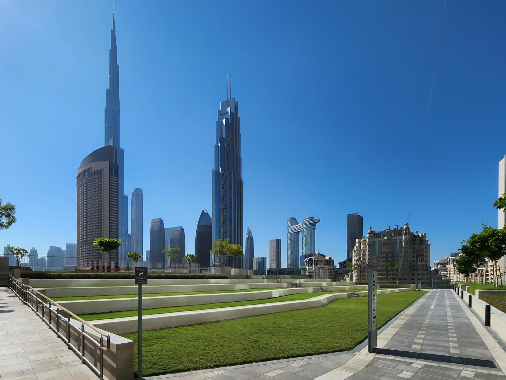 In Downtown Dubai