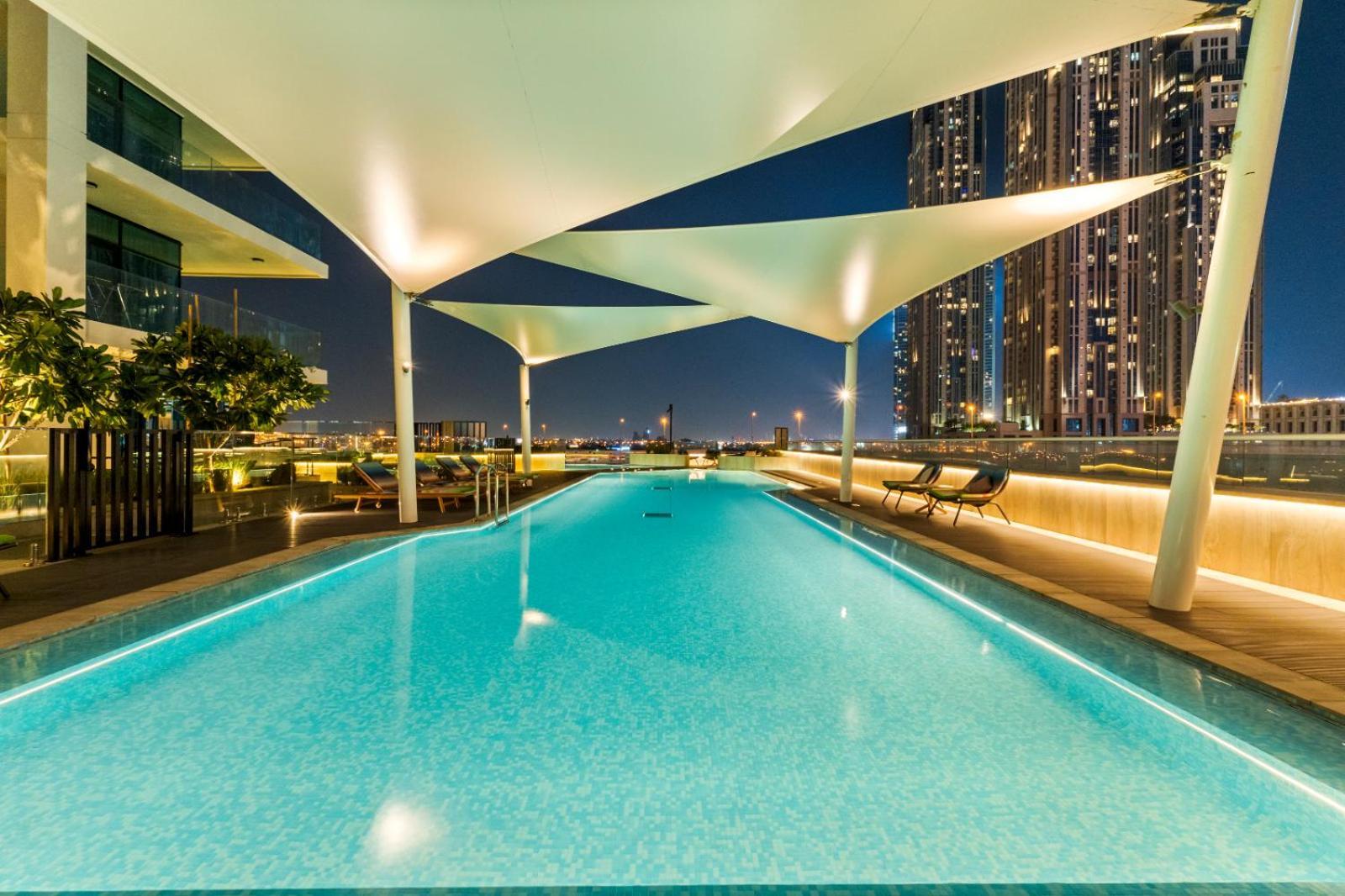 New 1 Bhk 5 Mins To Mall And Burj Khalifa Apartment *