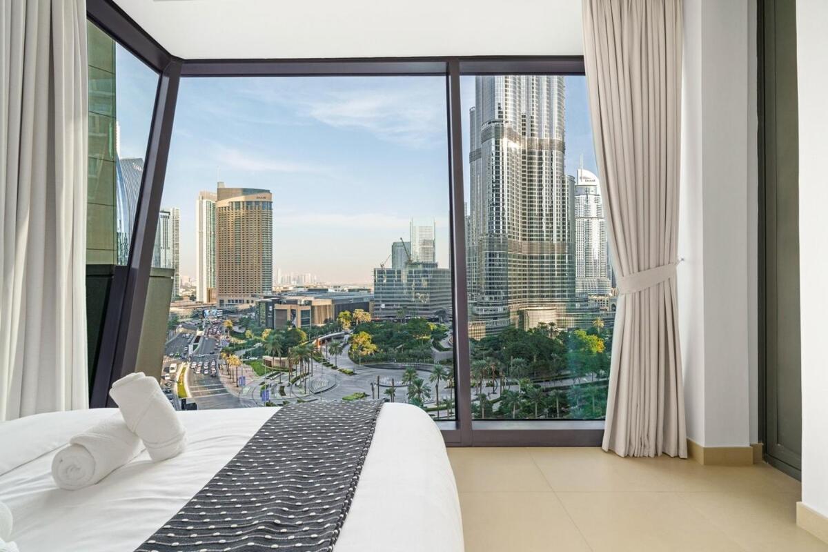 Apartment New Stunning 2br With Burj Khalifa View & Mall Tunnel Access