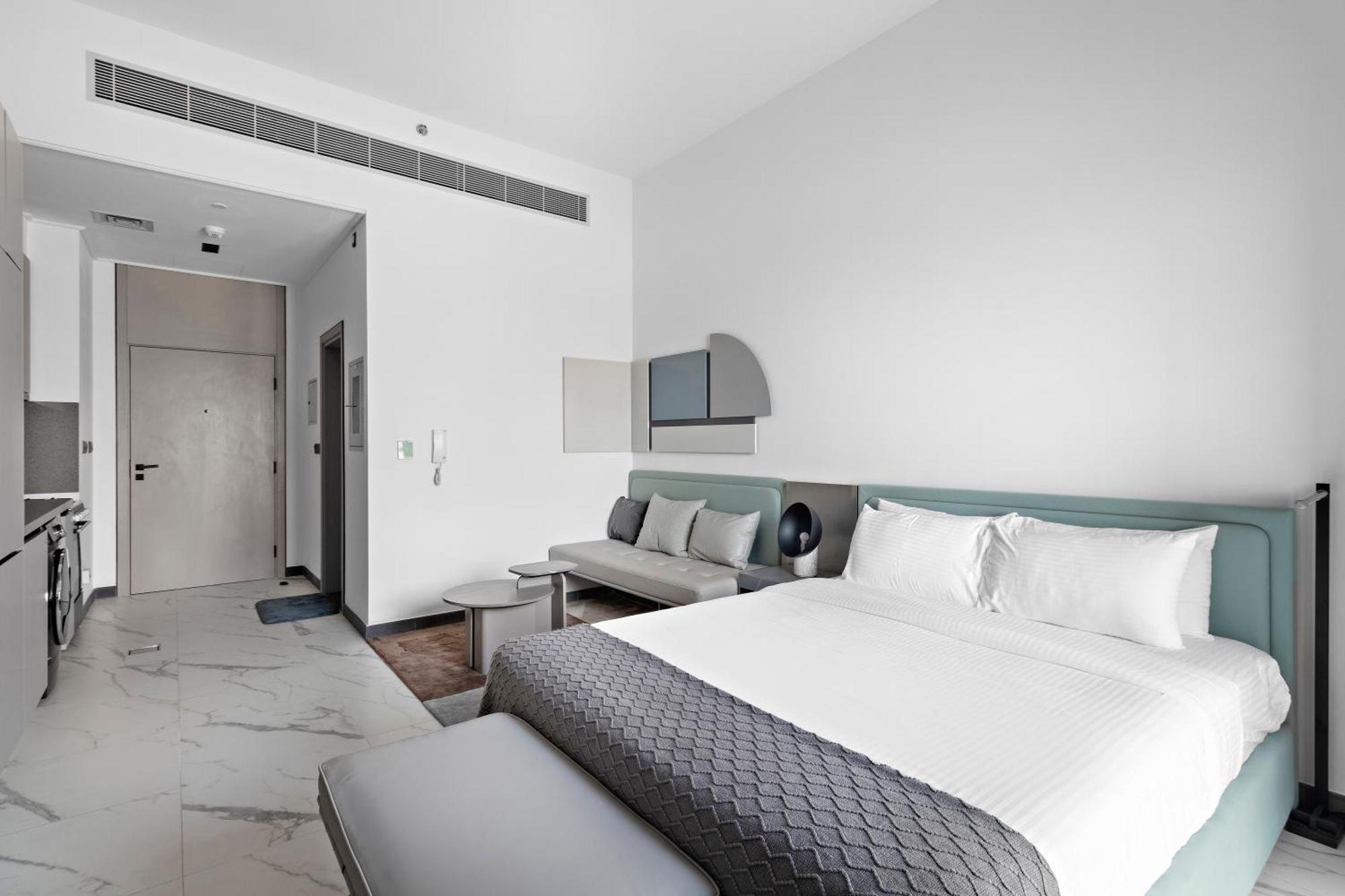Apartment Studio Mag 930, Burj Khalifa Skyline View