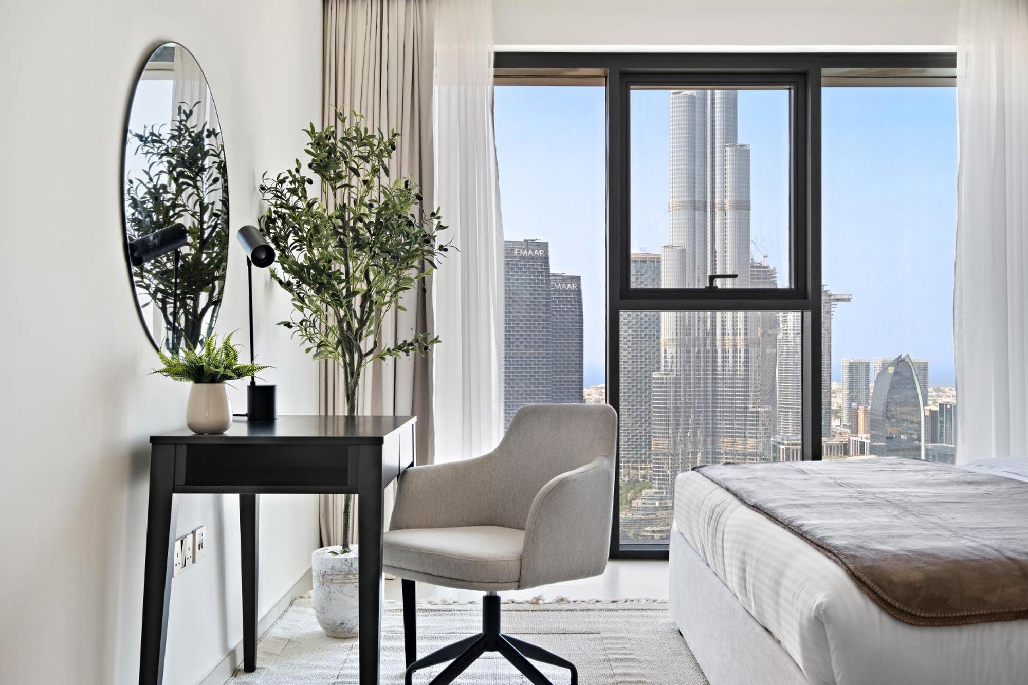 Silkhaus High Floor 2 Bdr Burj Khalifa View * Dubai