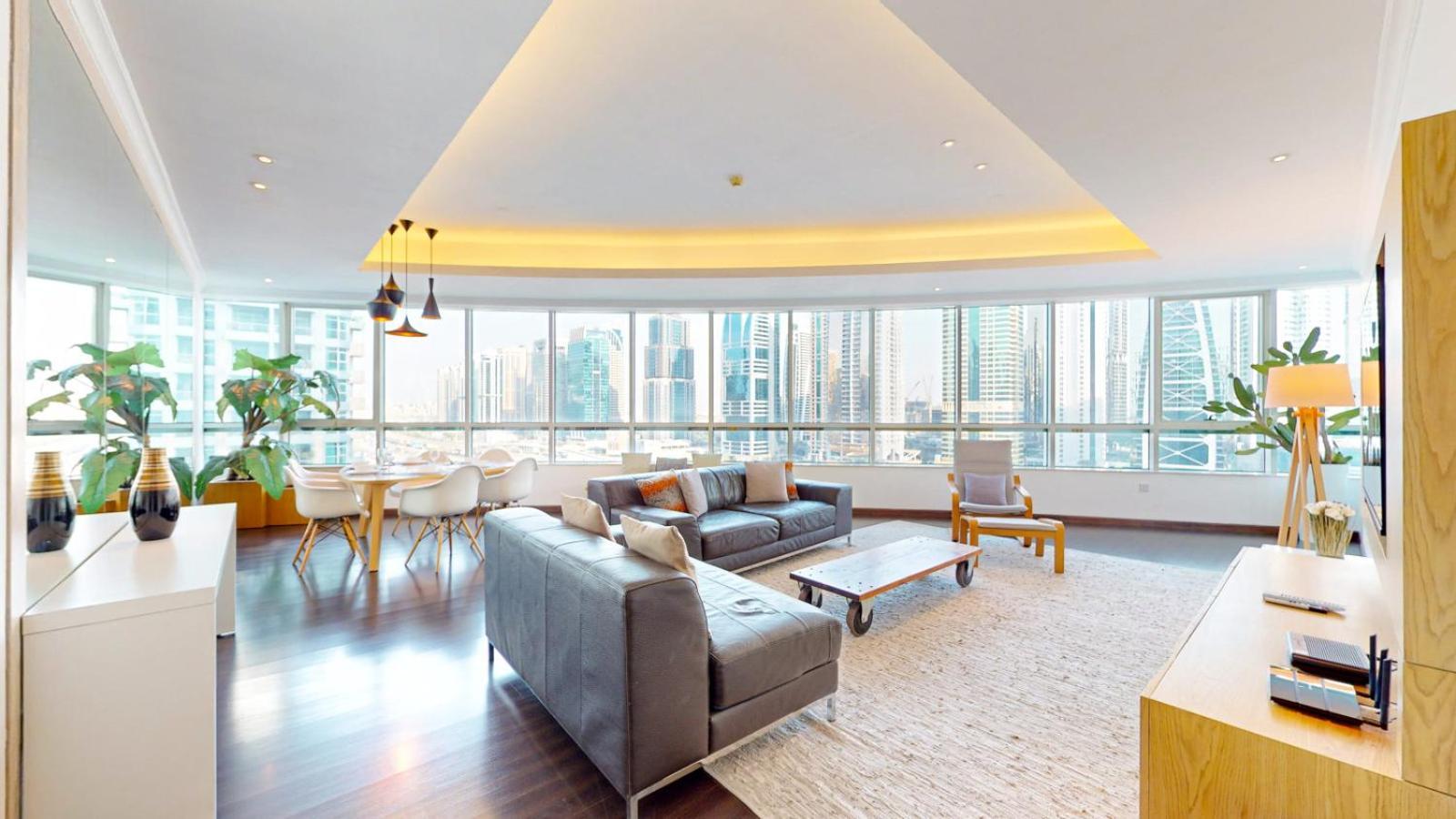 Horizon - Spacious Four Bed In The Marina Apartment *