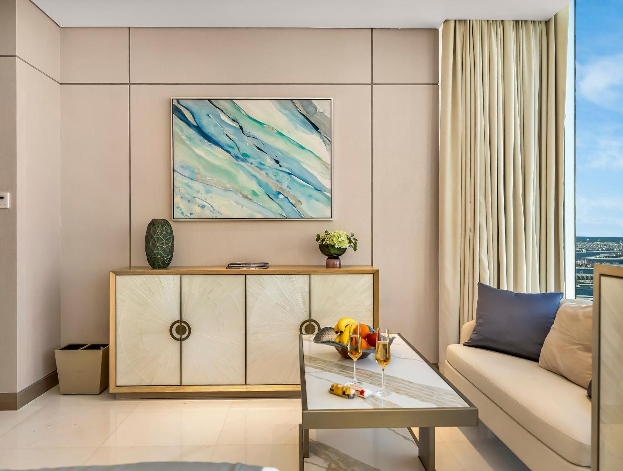 Wonderfulstay At Five Luxe Jbr - Palm And Eye View - Private Hot Tub - Brand New Luxury *