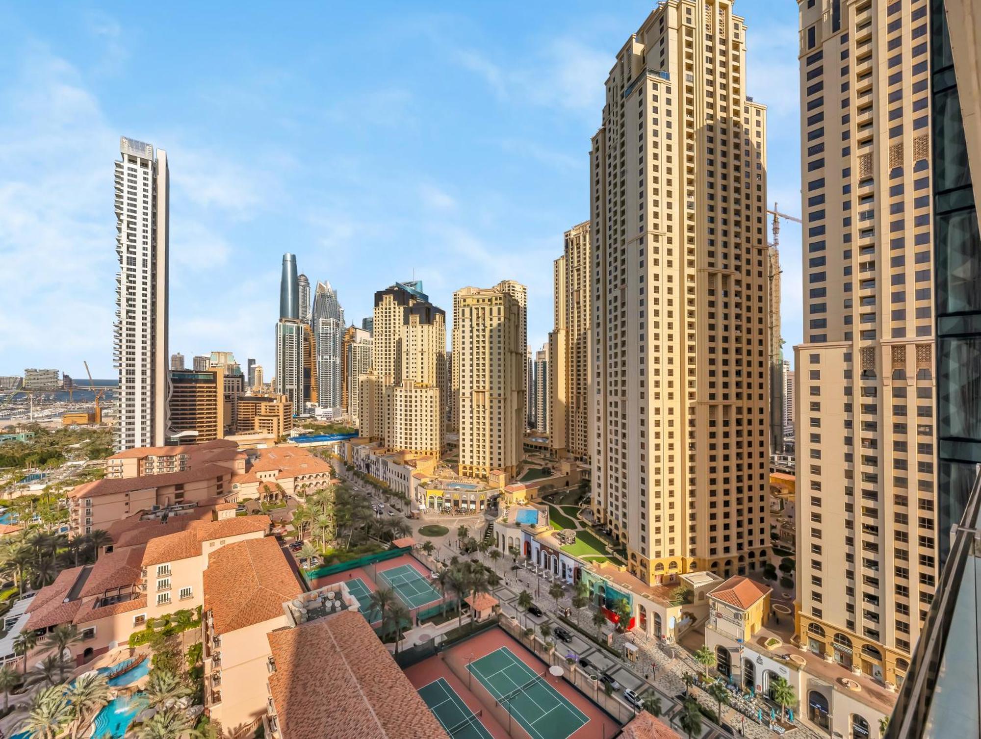Wonderfulstay At Five Luxe Jbr - Palm And Eye View - Private Hot Tub - Brand New Luxury Apartment