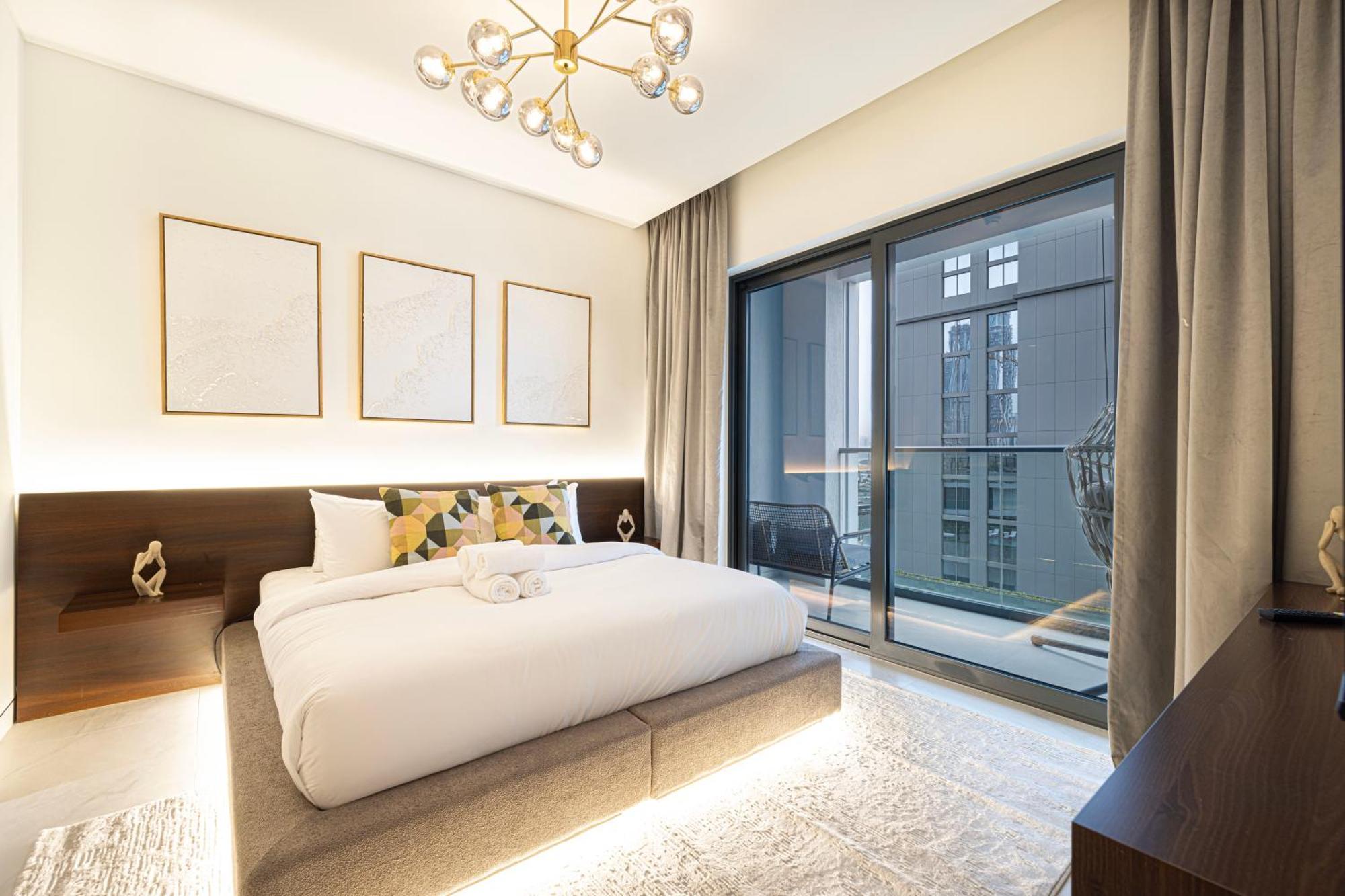 Chic 2br Creek Vista, Near Downtown, Burj Khalifa And Mall Apartment Dubai