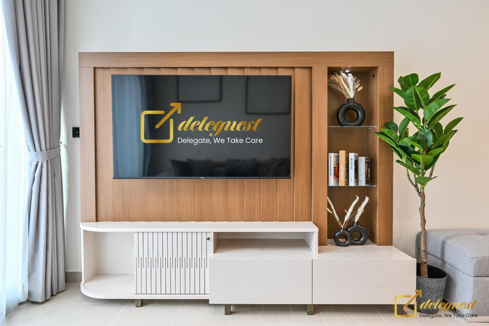 Apartment Stunning 1br In Jvc Binghatti Amber By Deleguest