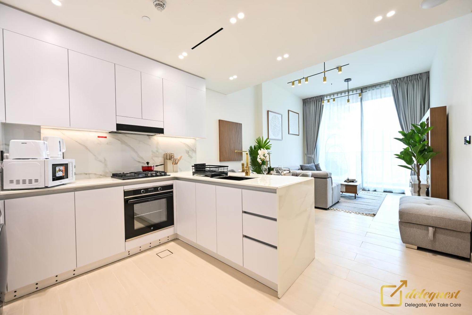 Stunning 1br In Jvc Binghatti Amber By Deleguest * Dubai