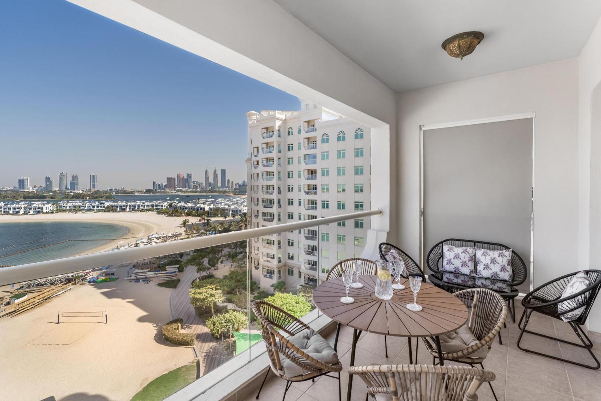 Private 2 Bedroom With Panoramic Sea View And Pool Palm Jumeirah *