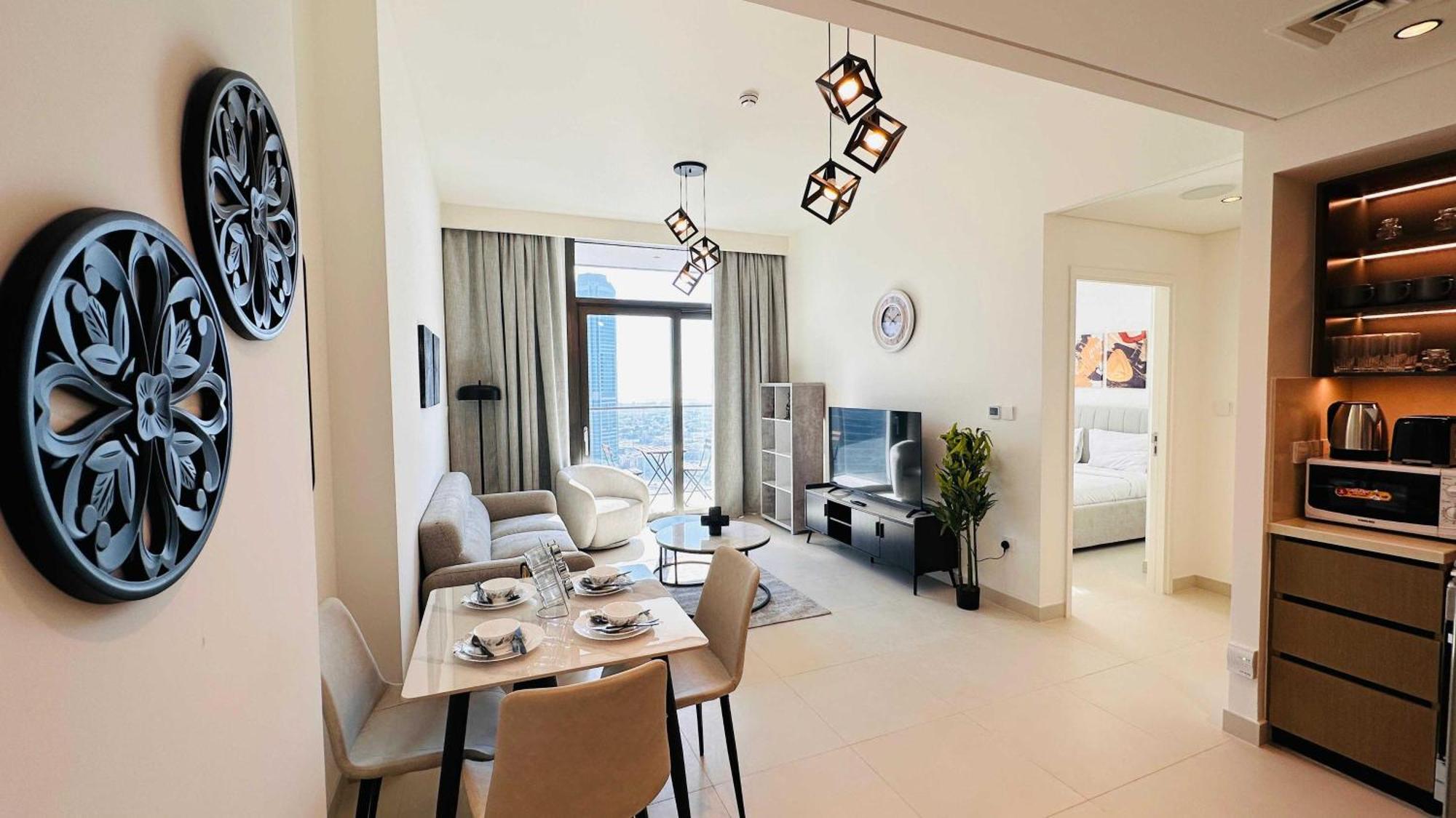 Apartment Oyo 1349 Burj Crown Luxury 1bed