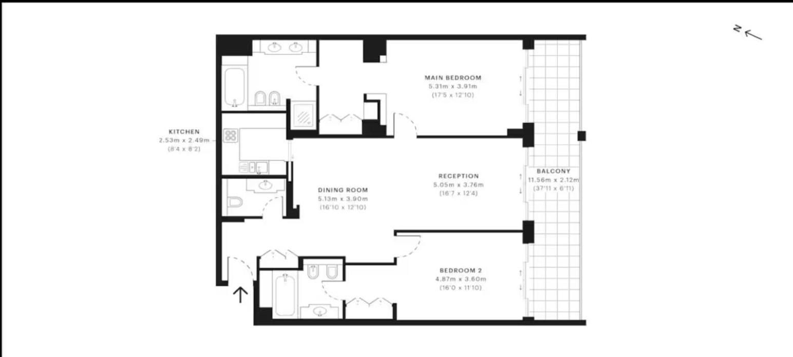 35 Percent Applied For Your Burj Khalifa View, Cozy 2 Bedroom Anantara Ensuite On Palm Jumeirah Apartment